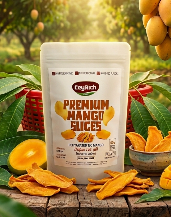 dehydrated mango (tjc)