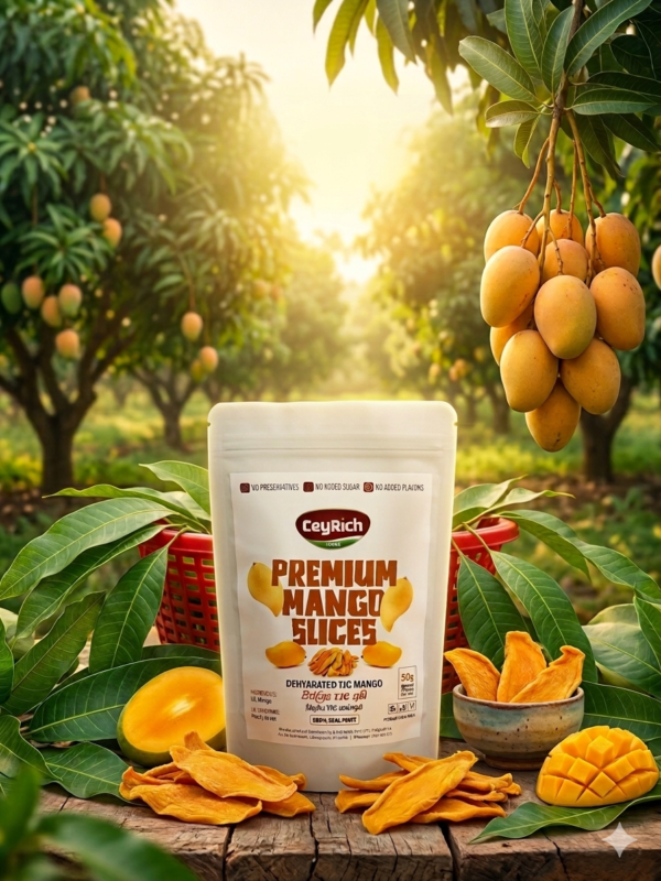 dehydrated mango (tjc)